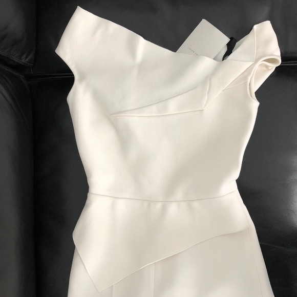 *SOLD* ROLAND MOURET Designer Jumpsuit Wide Leg US2 - Picture 2 of 3